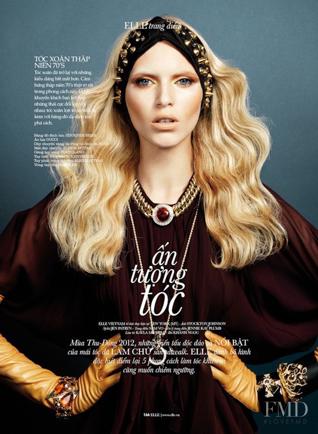Valeria Dmitrienko featured in Impressive Hair , November 2012