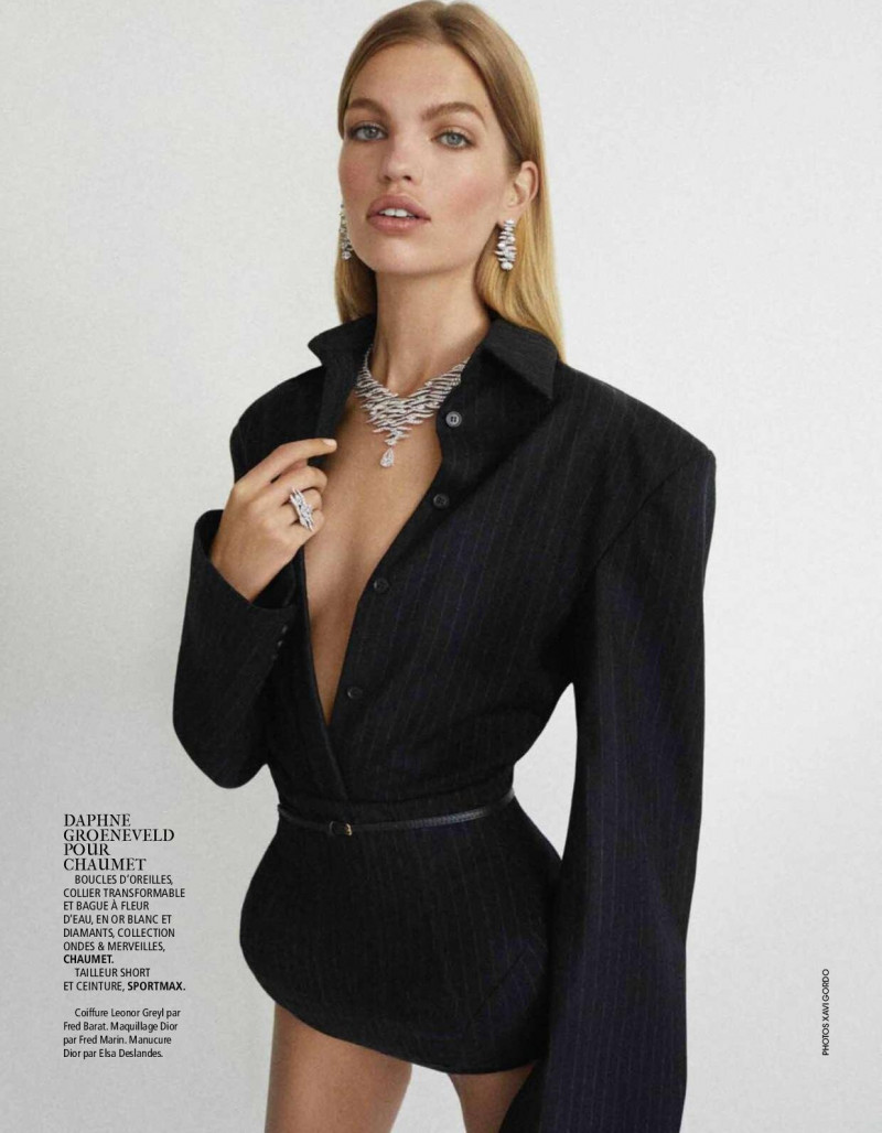 Daphne Groeneveld featured in Filles, December 2022