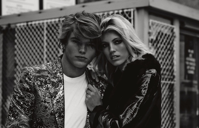 Devon Windsor featured in Devon Windsor & Jordan Barrett, September 2016