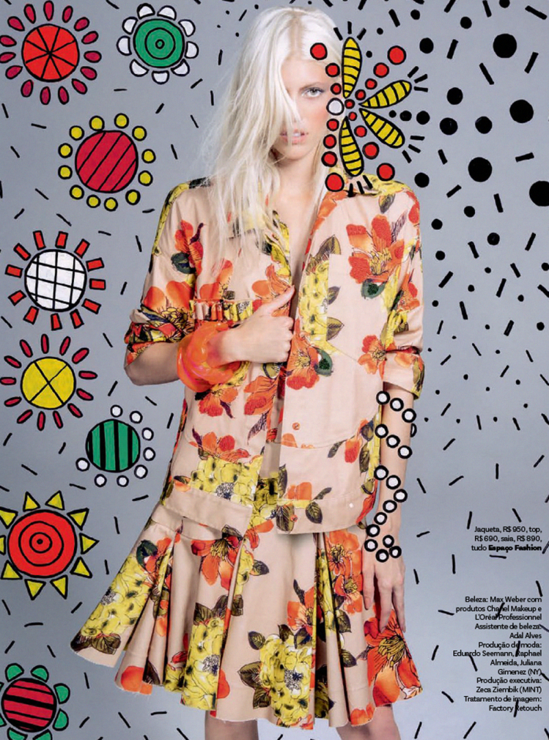 Devon Windsor featured in Vejo Flores Em Você, September 2014