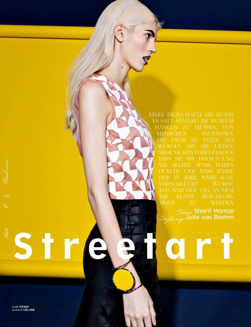 Devon Windsor featured in Street Art, March 2014