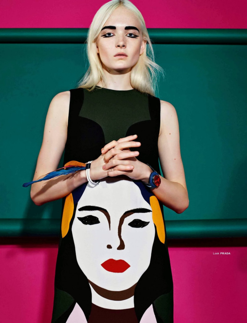 Maja Salamon featured in Street Art, March 2014