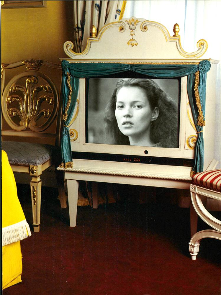 Kate Moss featured in A Life in the Theatre , October 1996