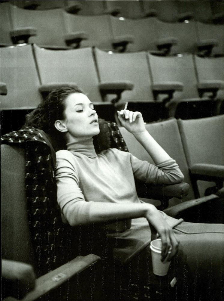 Kate Moss featured in A Life in the Theatre , October 1996