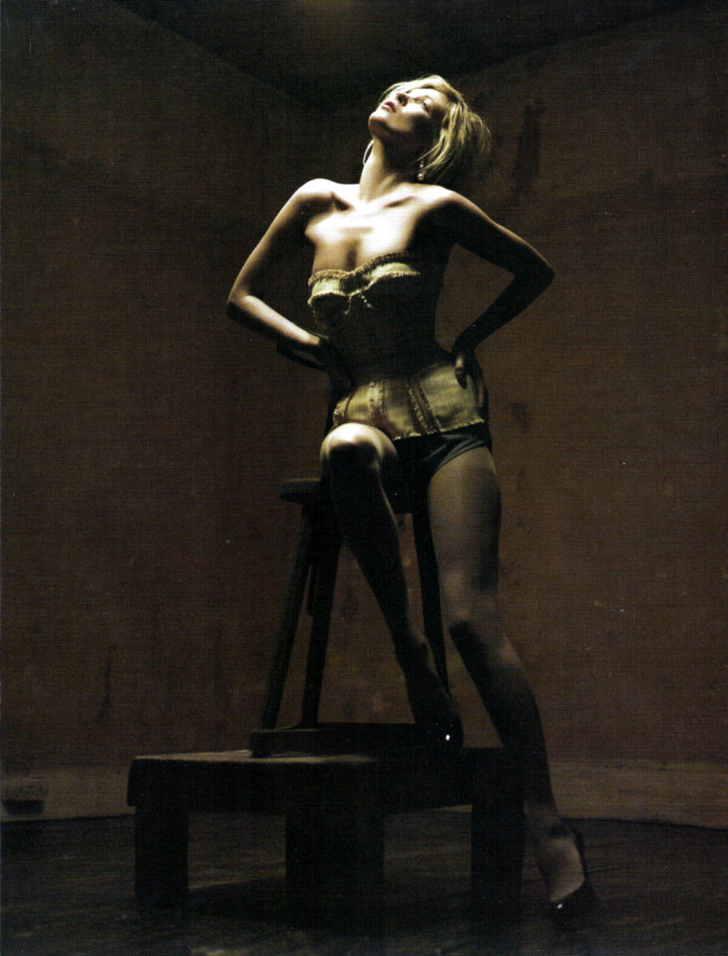 Kate Moss featured in Basic Instinct, April 2010