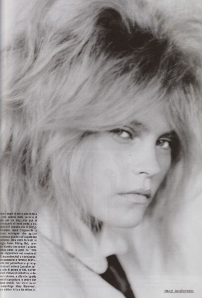 May Andersen featured in Women, February 2003