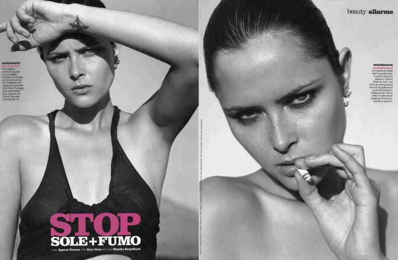 Tasha Tilberg featured in Stop Sole  + Fumo, September 2004