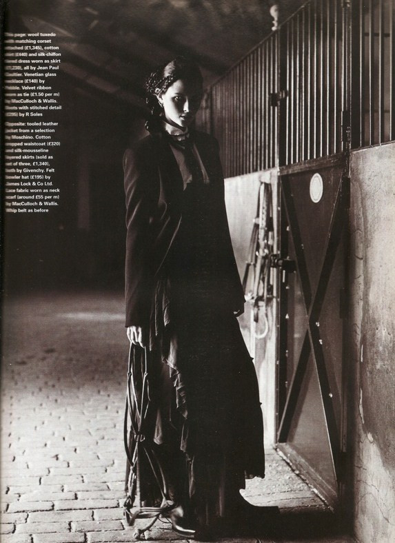 Tasha Tilberg featured in Gaucho Girl, April 2004