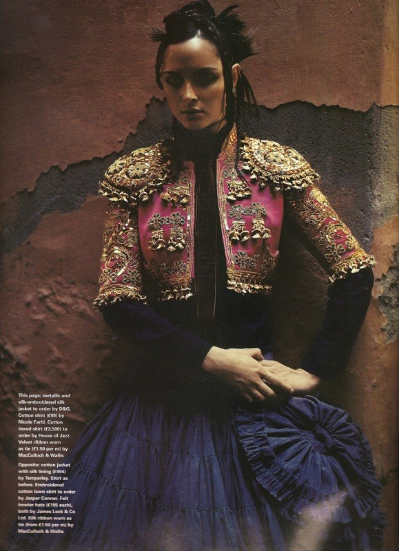 Tasha Tilberg featured in Gaucho Girl, April 2004