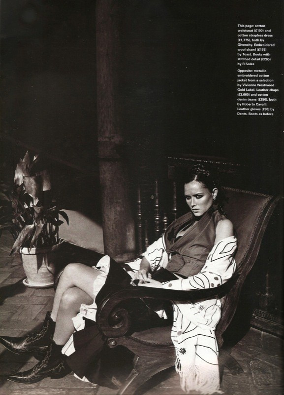 Tasha Tilberg featured in Gaucho Girl, April 2004