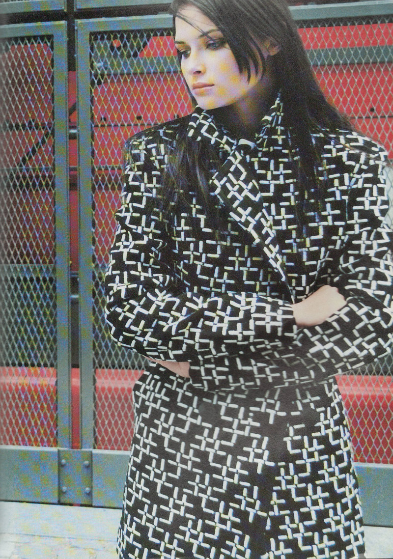 Tasha Tilberg featured in Cappotti, December 1996