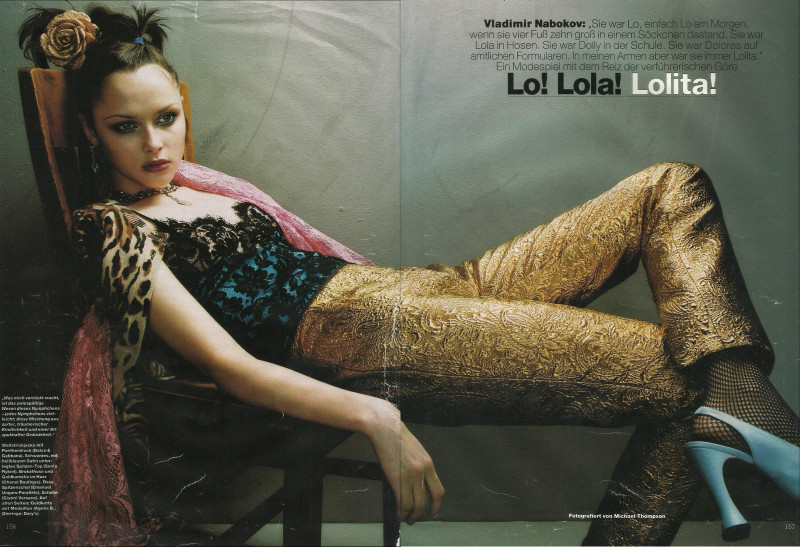 Tasha Tilberg featured in Lo!Lola!Lolita!, October 1996