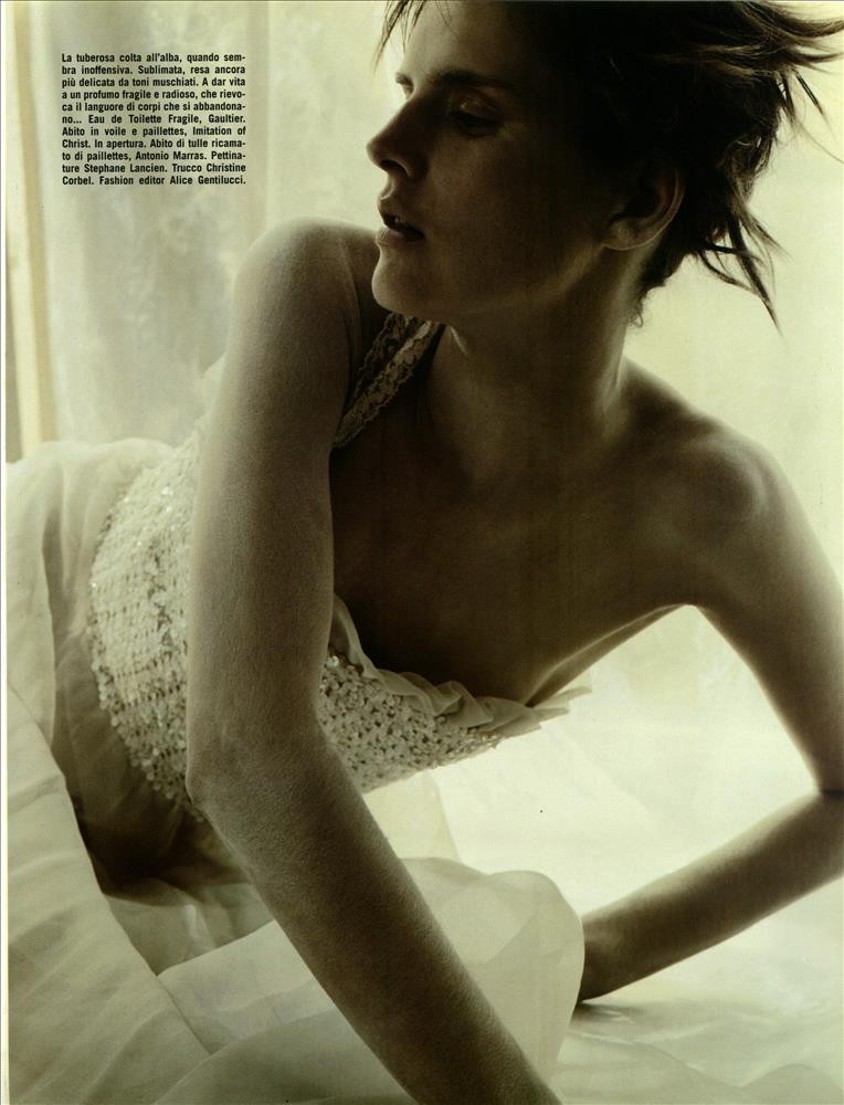 Tasha Tilberg featured in The Sense for Scent, November 2001