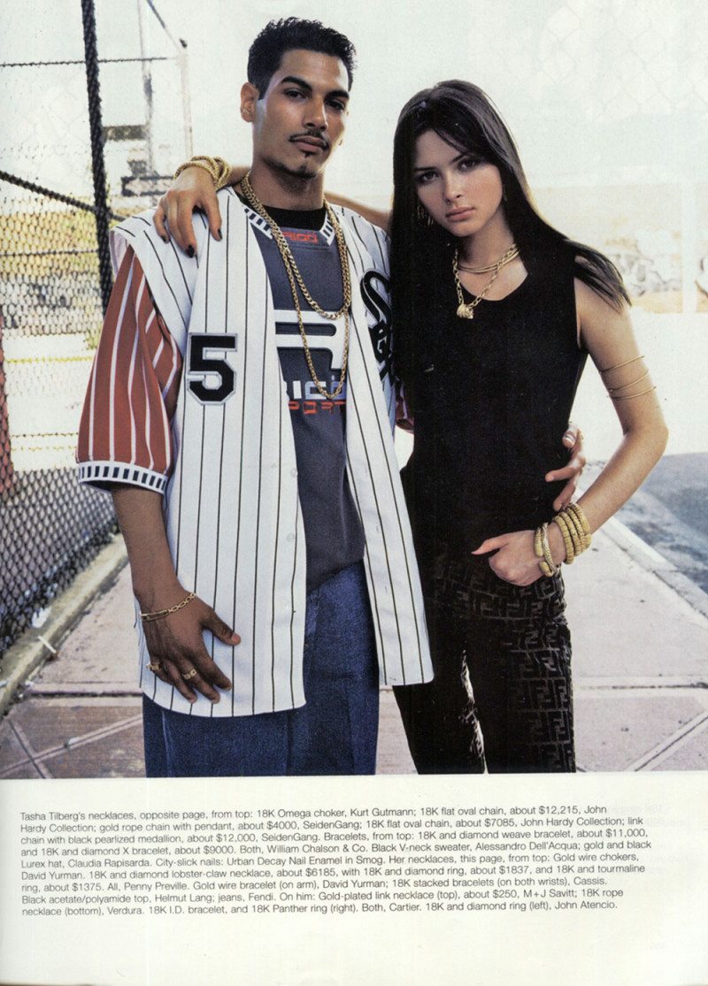 Tasha Tilberg featured in Heavy G, September 1996