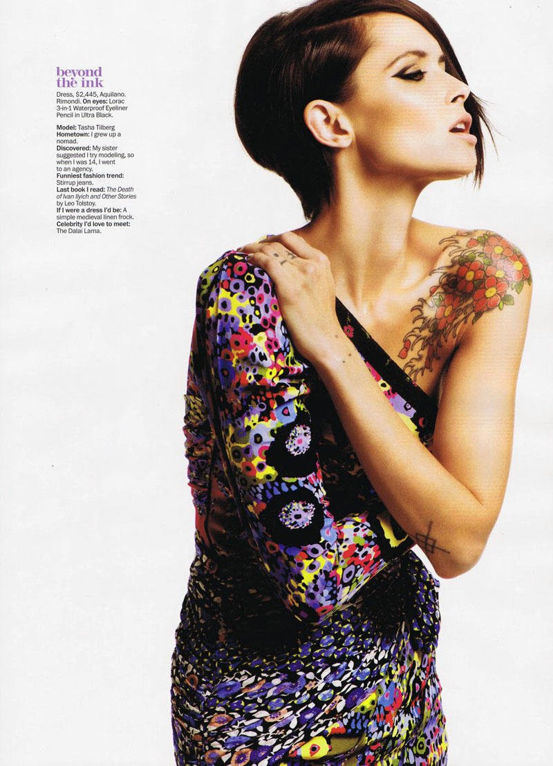 Tasha Tilberg featured in Some Kind Of Colorful, April 2011