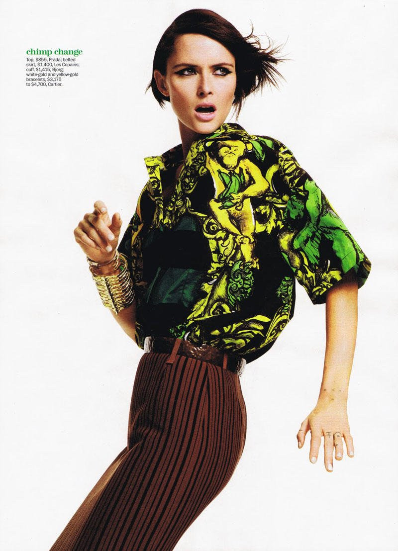 Tasha Tilberg featured in Some Kind Of Colorful, April 2011