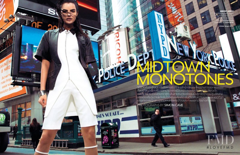 Liza Golden featured in Midtown Monotones, March 2013