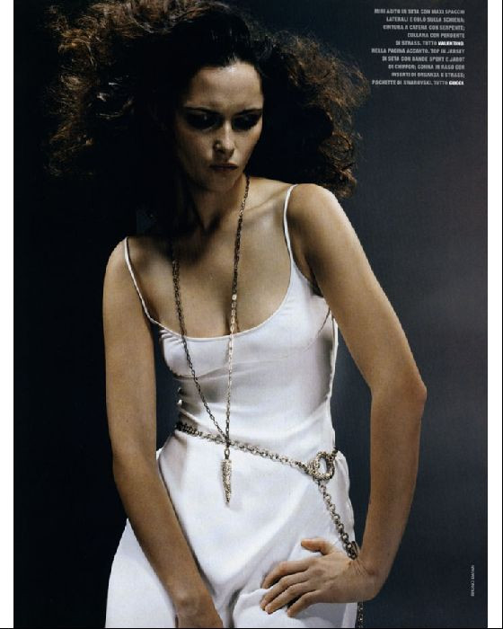 Tasha Tilberg featured in Mood Ottanta, February 2004