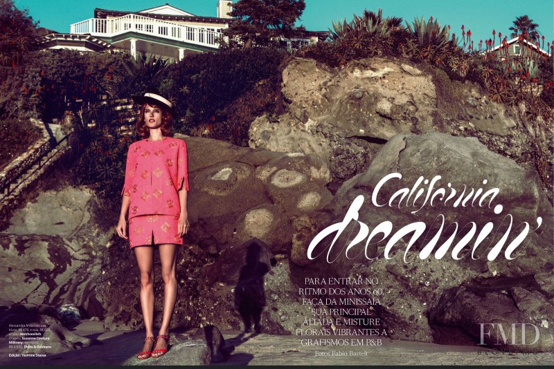Alessandra Ambrosio featured in California Dremin\', March 2013