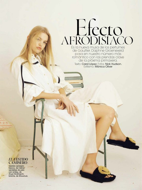 Daphne Groeneveld featured in Efecto Afrodisiaco, February 2017