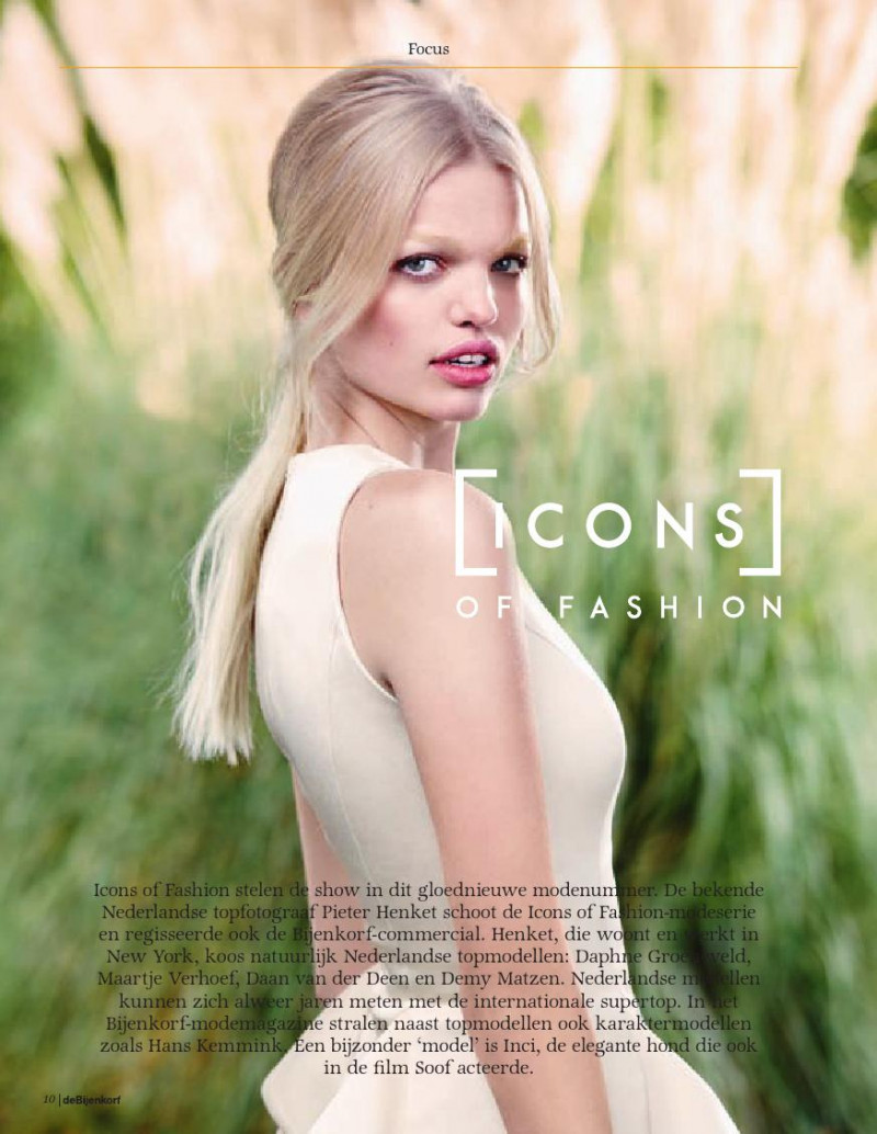 Daphne Groeneveld featured in Leef Iconisch, February 2015