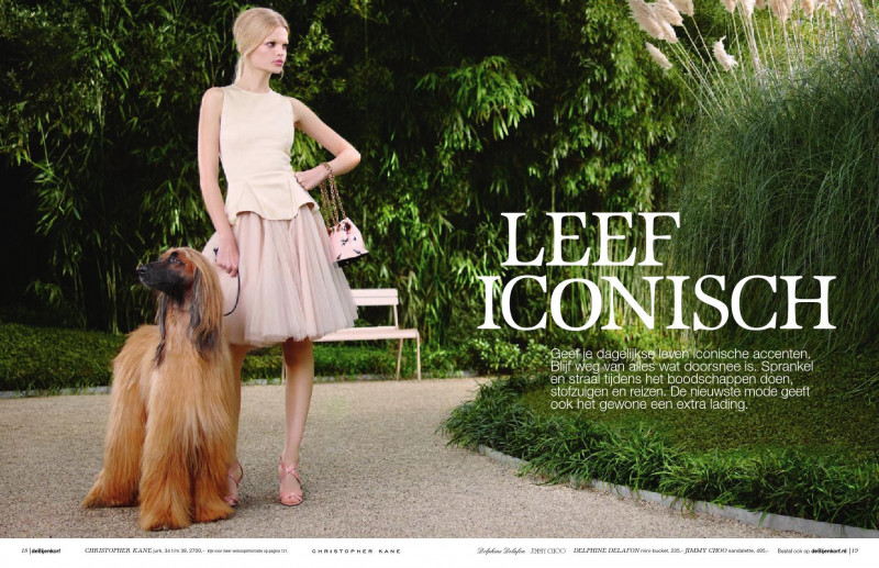 Daphne Groeneveld featured in Leef Iconisch, February 2015