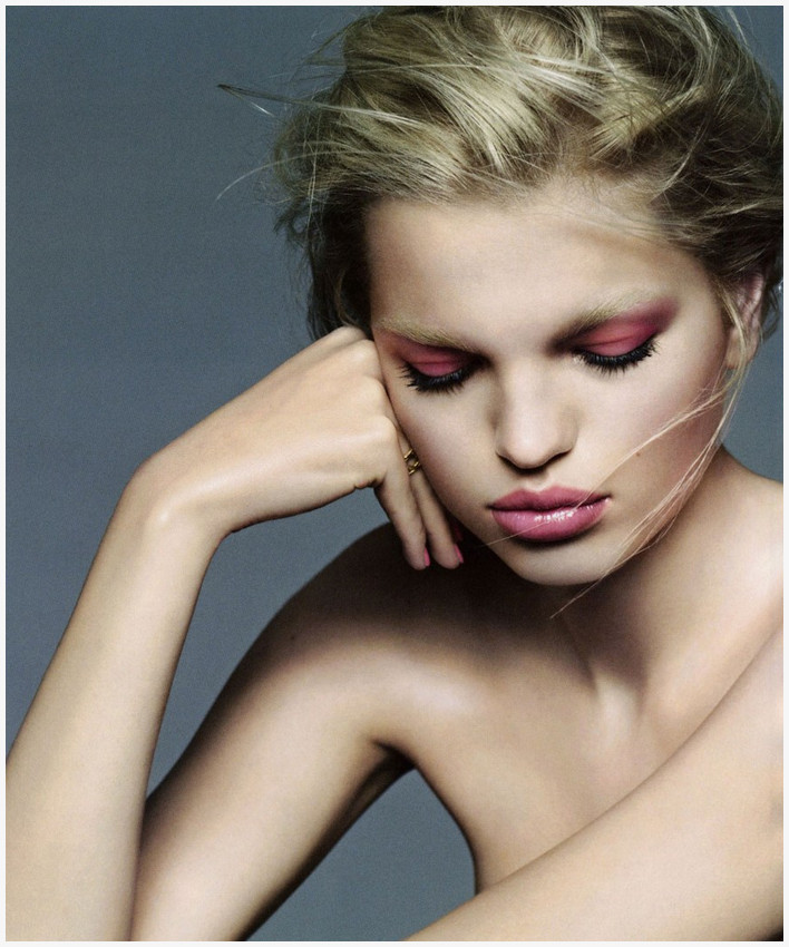 Daphne Groeneveld featured in Beauty Addict, February 2013