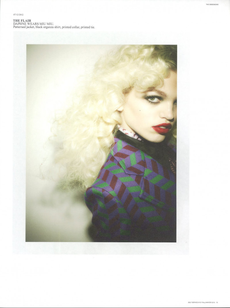 Daphne Groeneveld featured in The Now, November 2012