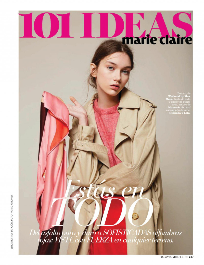 Sofia Steinberg featured in Trench modo de uso, March 2018