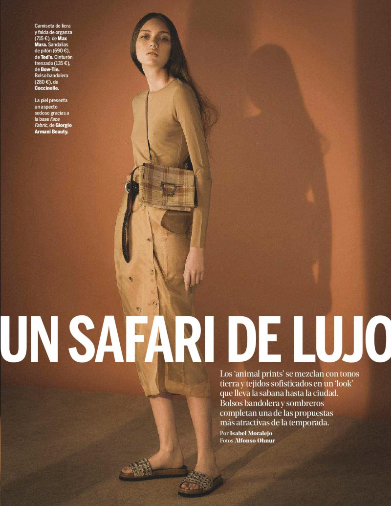 Sofia Steinberg featured in Un Safari De Lujo, February 2018