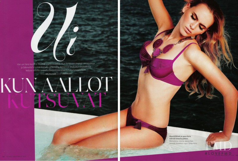 Valeria Dmitrienko featured in Kun aallot kutsuvat, July 2011