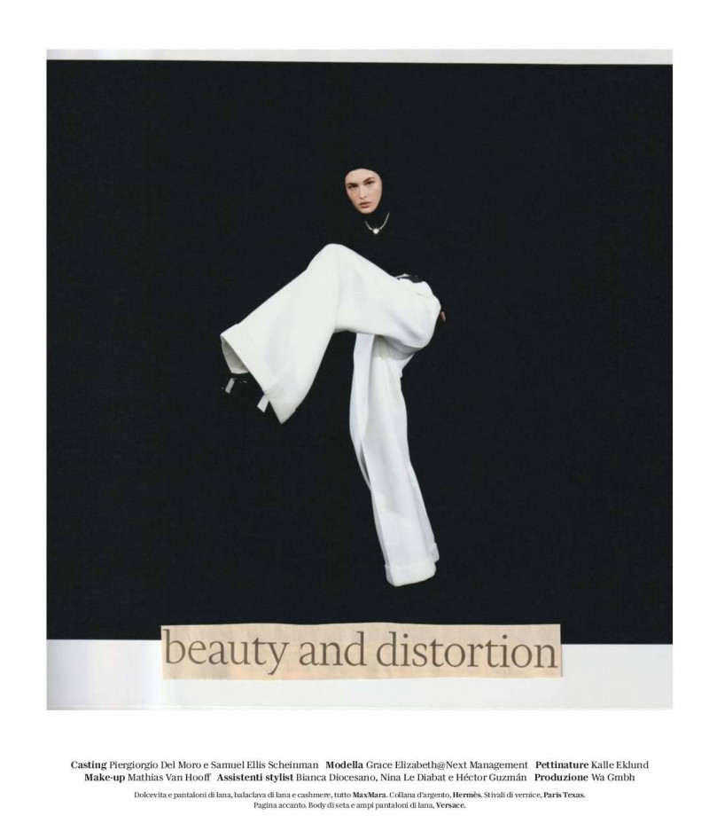 Grace Elizabeth featured in Grace, Beauty and distortion, October 2022