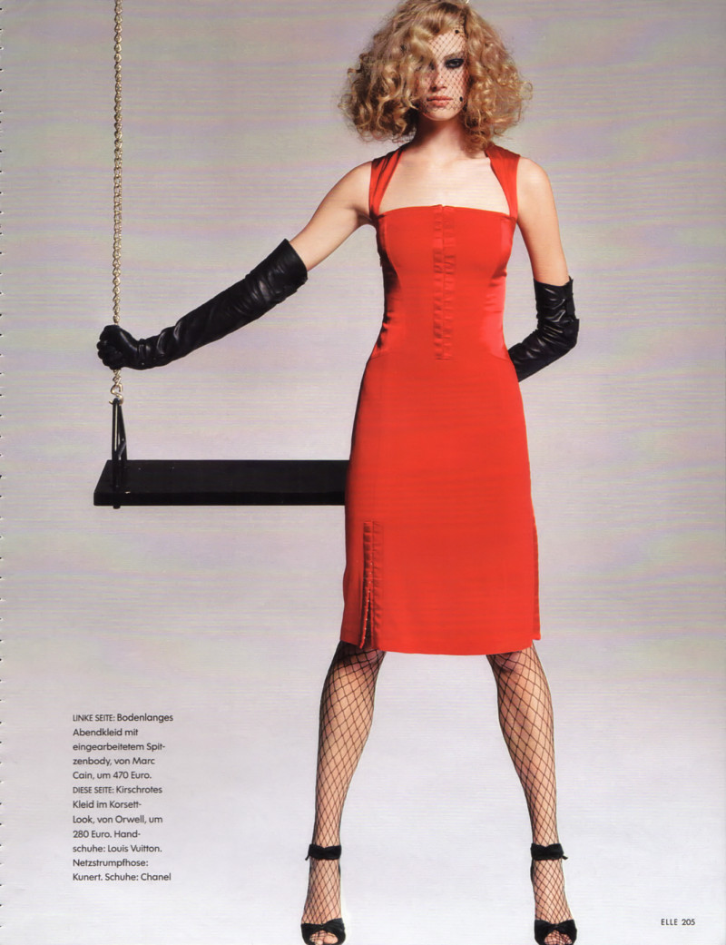 Alyssa Sutherland featured in Glam-Girl, December 2003