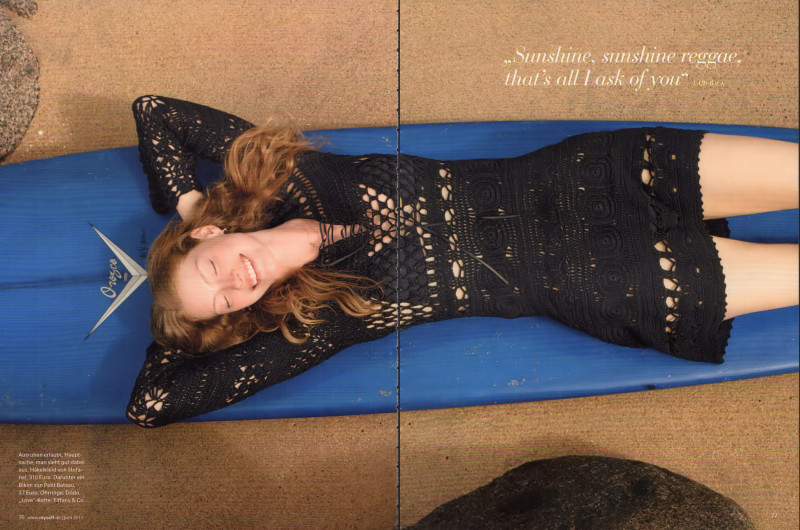 Alyssa Sutherland featured in Style-Surfen, June 2011