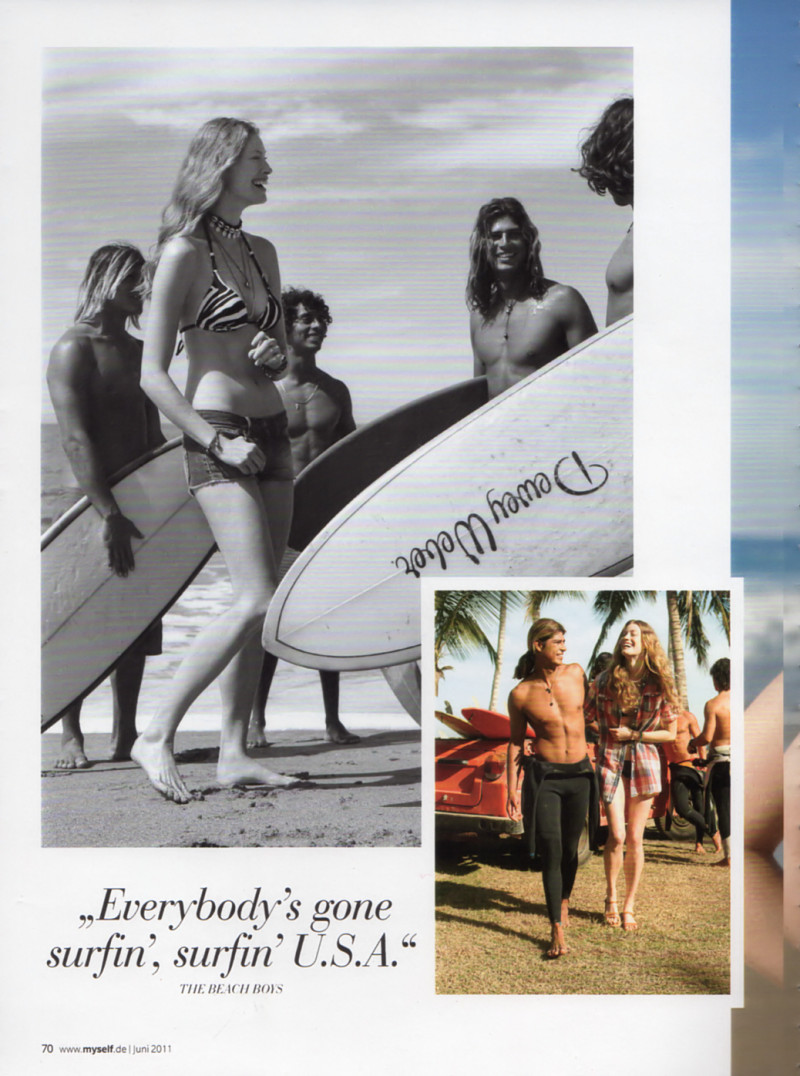 Alyssa Sutherland featured in Style-Surfen, June 2011