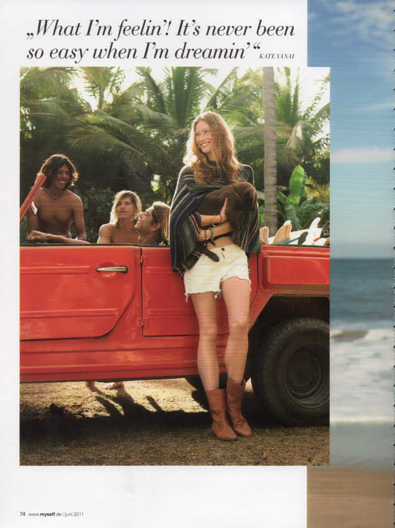 Alyssa Sutherland featured in Style-Surfen, June 2011