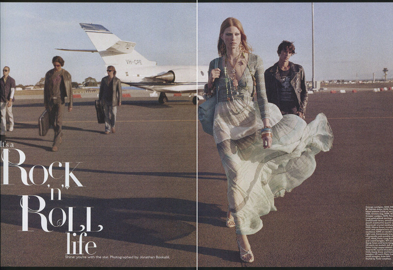 Alyssa Sutherland featured in Rock \'n\' Roll Life, November 2005