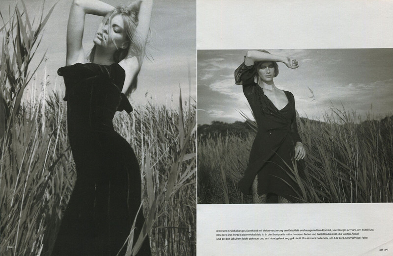 Alyssa Sutherland featured in Donna, October 2004