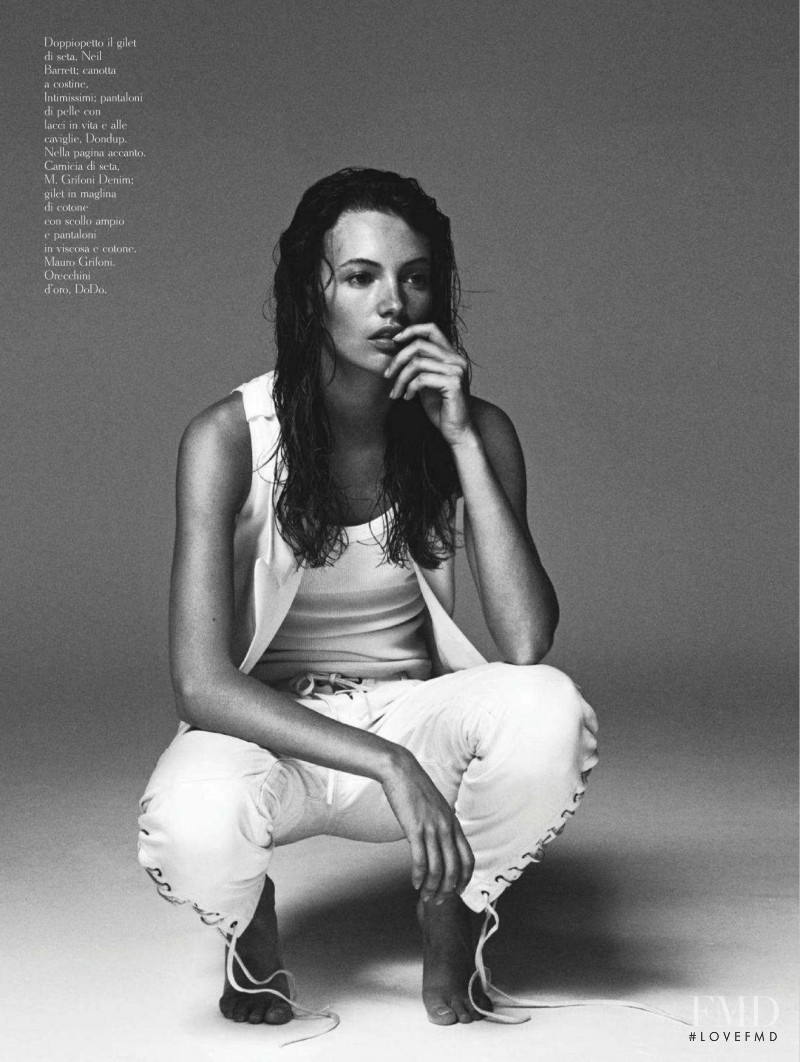 Mona Johannesson featured in  Back to Basic, March 2011