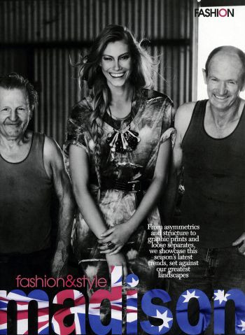 Alyssa Sutherland featured in Madison Country, March 2010