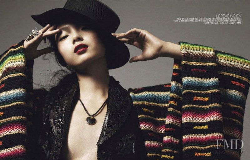 Xiao Wen Ju featured in Pop, February 2013