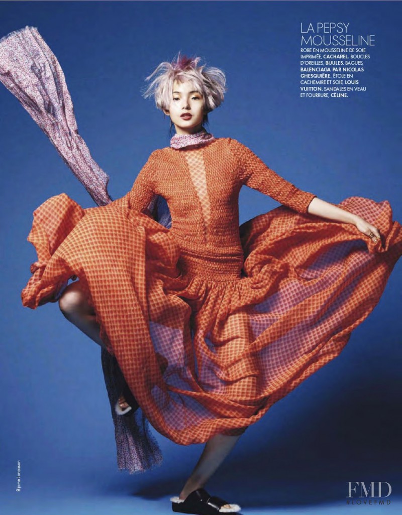 Xiao Wen Ju featured in Pop, February 2013