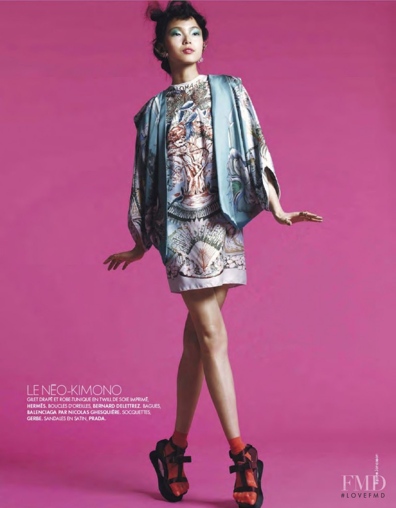 Xiao Wen Ju featured in Pop, February 2013