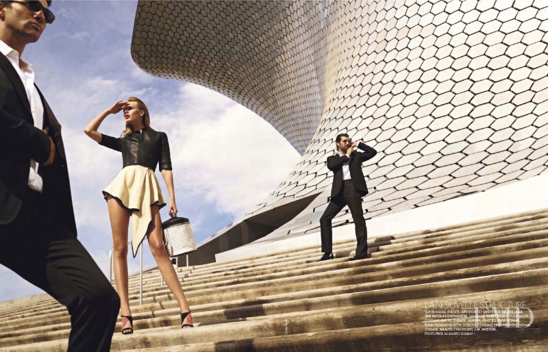 Frida Gustavsson featured in Hot, February 2012