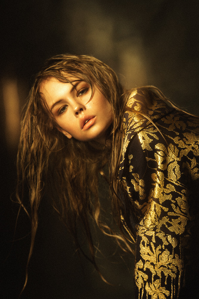 Anastasiya Scheglova featured in Rain of Gold, August 2015