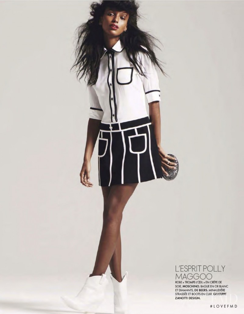 Jasmine Tookes featured in Rock, February 2013