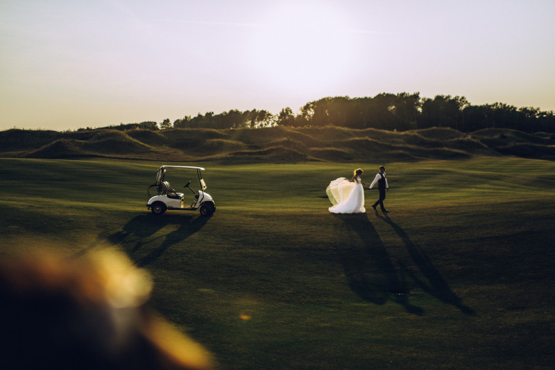 Anastasiya Scheglova featured in Golf Wedding, September 2018