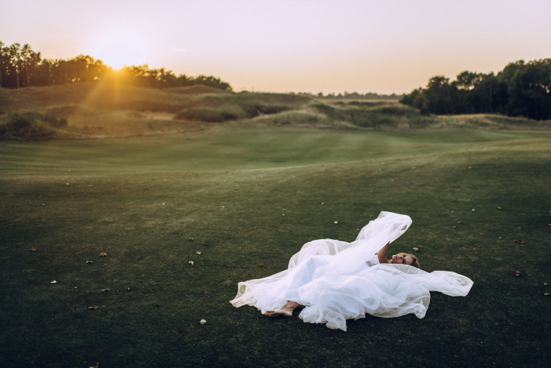 Anastasiya Scheglova featured in Golf Wedding, September 2018