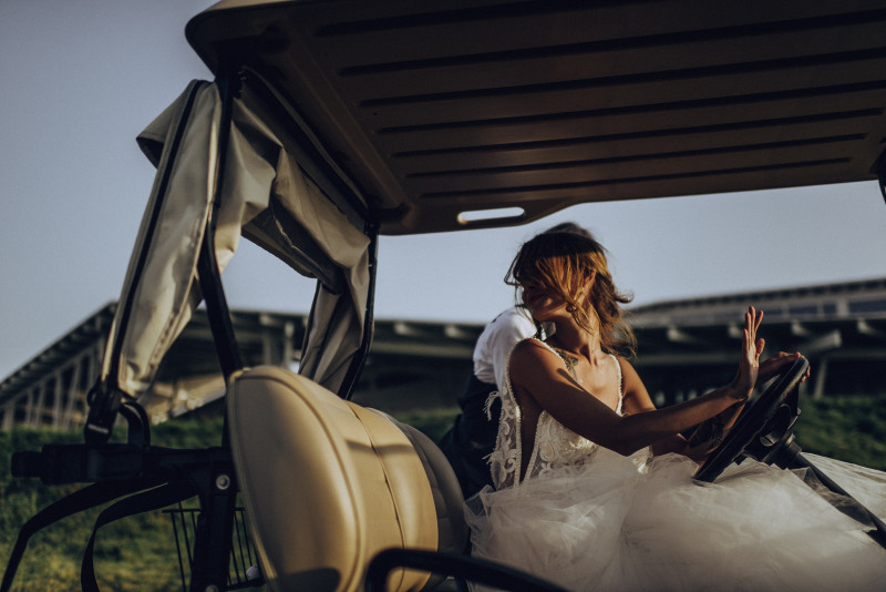 Anastasiya Scheglova featured in Golf Wedding, September 2018