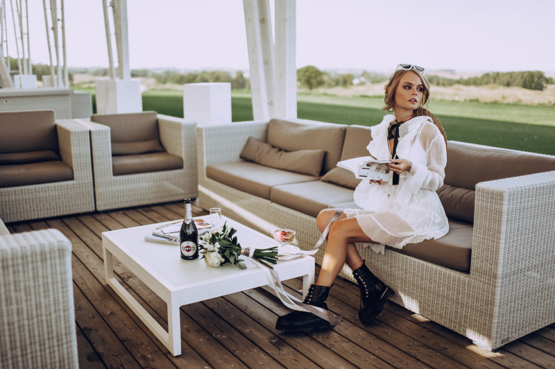 Anastasiya Scheglova featured in Golf Wedding, September 2018